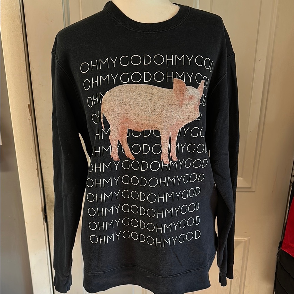 Black Oversized Shane Dawson Crew